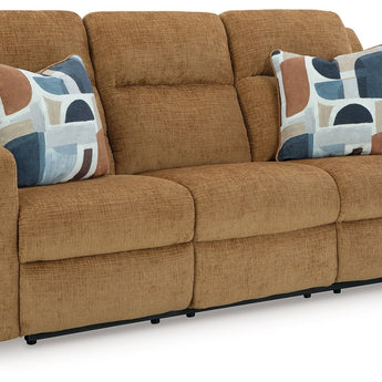 Kanlow - Reclining Sofa - Honey