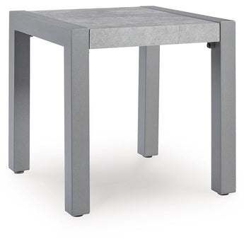 Hurley Park - Square End Table - Gray
