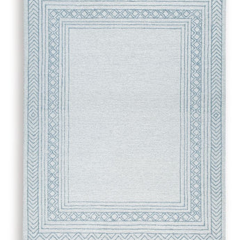 Azelhurst - 8' x 10' Rug - Blue / Ivory / Gray