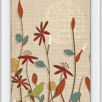 Meadows Farigrounds I By Tandi Venter - Mirrored Frame Wall Art - Beige