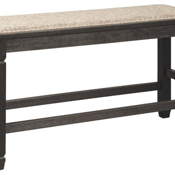 Tyler Creek - DBL Counter UPH Bench - Antique Black