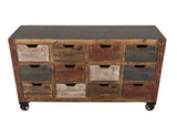 Urban Multidrawer Console Multicolor - detail