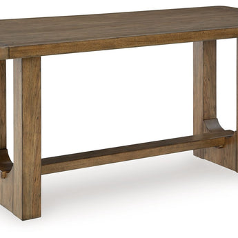 Cabalynn - Rectangular Dining Room Counter Table - Light Brown