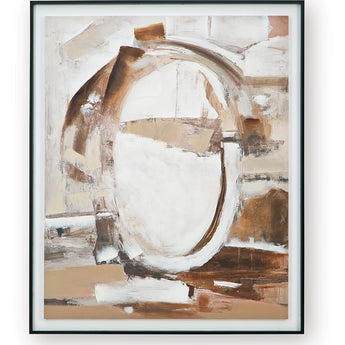 Bradlow - Wall Art - Brown / White / Black