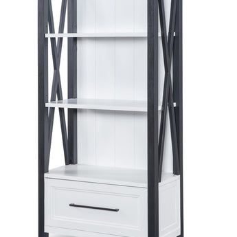 Franklin - Etagere - Harvest Oak / Natural White