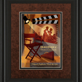34x40 Director's Cut Awards By Conrad Knutsen - Framed Print Wall Art - Red