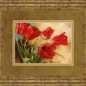 Garden In Hollard Il By Igor Levashou - Framed Print Wall Art - Light Brown