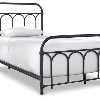 Nashburg - Twin Metal HDBD/Ftbd/Rails - Black