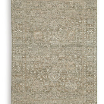 Neroham - 5' x 7' Rug - Gray / Brown / Cream