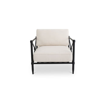 Willow - Silla decorativa para exterior - Crema