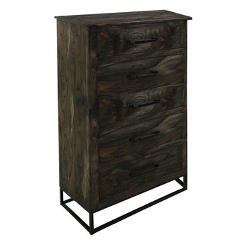 Teak - Chest - Oil Black