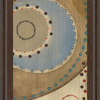 Moving Moments Panel Il By Lee - Framed Print Wall Art - Beige