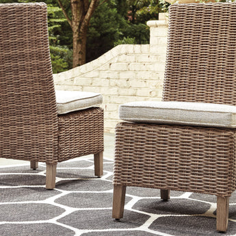 Beachcroft - Side Chair with Cushion (Set of 2) - Beige