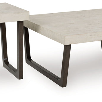 Westenfort - Occasional Table Set (Set of 2) - Espresso / Gray