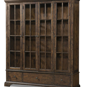 Trisha Yearwood Home - Complete Monticello Display China Cabinet - Coffee