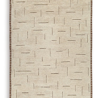 Clayman - 8' x 10' Rug - Beige / Brown