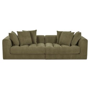 Davie - Modular Sofa - Olive