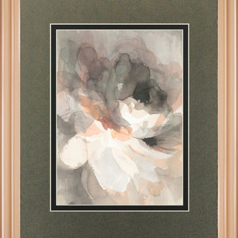 Abstract Peony By Danhui Nai - Dark Gray