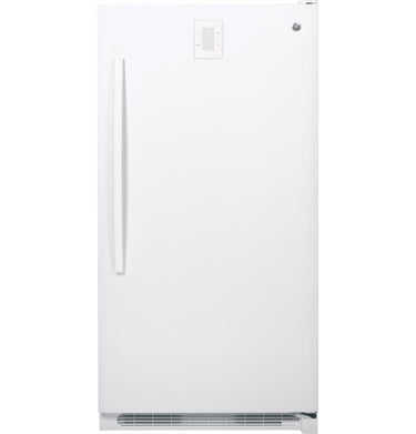 GE 17.3 Upright Freezer, White - FUF17DLRWW