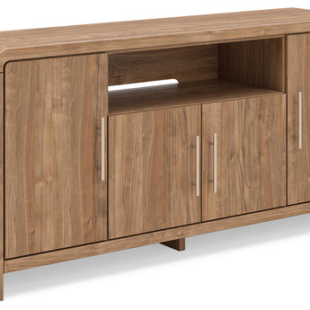 Dovander - Extra Large TV Stand - Brown