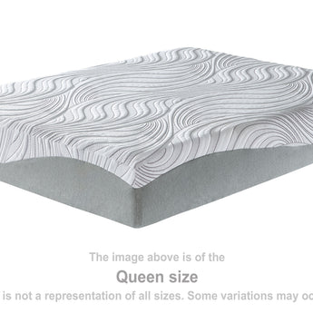 12 Inch Memory Foam - Twin Mattress - White