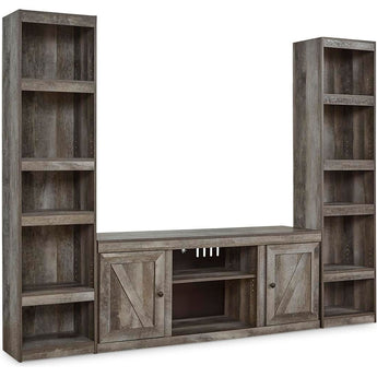 Wynnlow - 3-Piece Entertainment Center - Gray