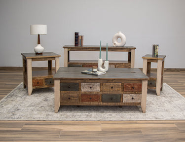 Antique Chairside Table - image 8 of 9