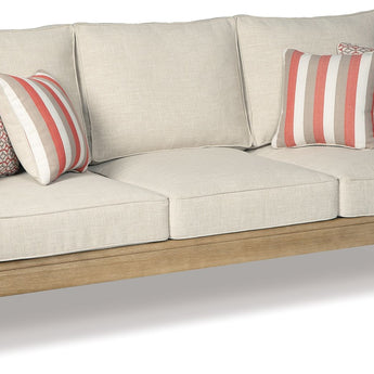 Clare View - Sofá con cojín - Beige