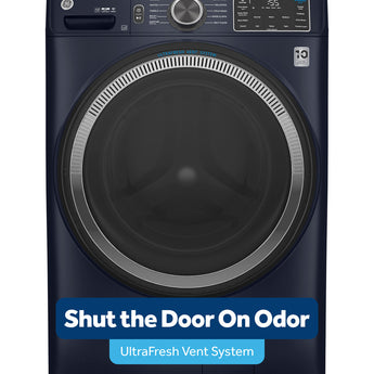 Sapphire GE 4.8 Front Load Washer, Sapphire Blue - GFW550SPRRS