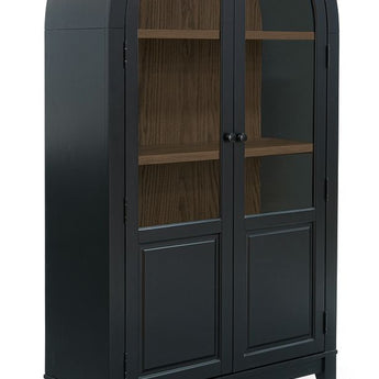 Dagandale - Accent Cabinet - Black / Natural