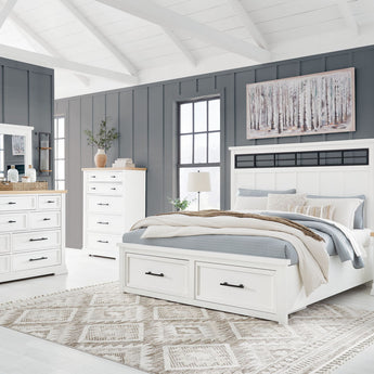 Ashbryn - Panel Storage Bedroom Set