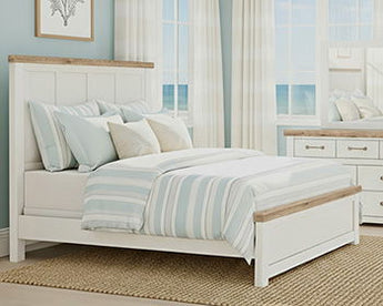 Savonport - Seven Drawer Dresser - White / Brown