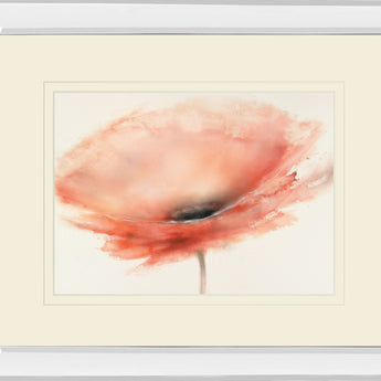 Chiffon Poppy By Prior J.p. Mirrored Frame - Red