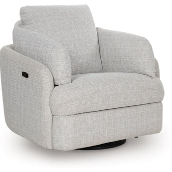 Alainmont Next-Gen Nuvella - Swivel Power Recliner - Stone