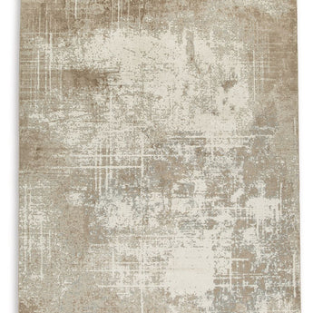 Grifflain - 8' x 10' Rug - Tan / Brown / Gray