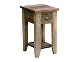 Antique Chairside Table - detail
