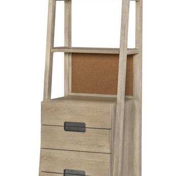 District - Bookcase - Weathered Oak