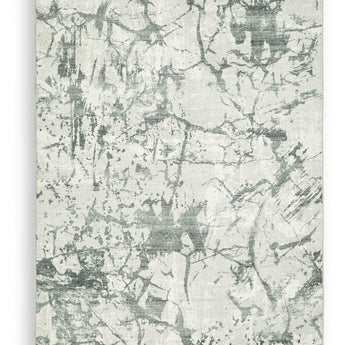 Tobinbury - 5' x 7' Washable Rug - Gray