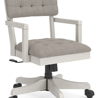 Robbinsdale - Silla de escritorio para oficina en casa - Blanco antiguo