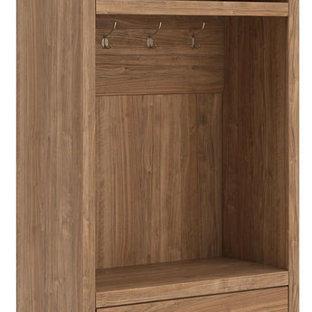 Dovander - Hall Tree With Storage Bench - Brown