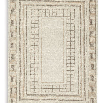 Idaman - 5' x 7' Rug - Taupe / Brown