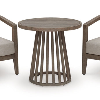Joy Lagoon - Outdoor Chairs With Cushions/Table (Set of 3) - Beige