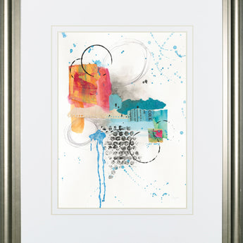 Abstract Skyline I By Courtney Prahl - White