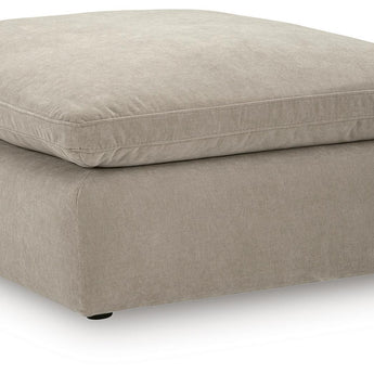 Maxton Heights - Oversized Accent Ottoman - Pebble