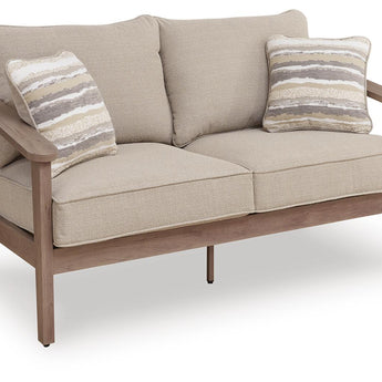 Harmony Headlands - Loveseat con cojín - Natural/Gris