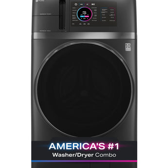 GE 4.8 Front Load Washer/Dryer Combo, Carbon Graphite - PFQ97HSPVDS