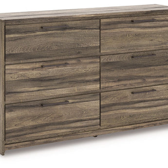 Elbrim - Six Drawer Dresser - Brown