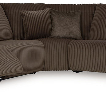 Top Tier - 5 Piece Reclining Sectional