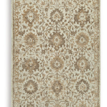 Sableridge - 5' x 7' Rug - Ivory / Taupe / Camel