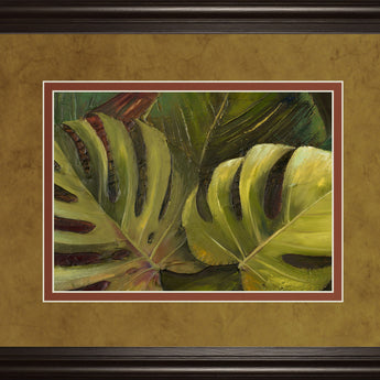 Green For Ever I By Patricia Pinto - Framed Print Wall Art - Green
